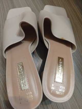Zapatos de tacón beige mujer Primark