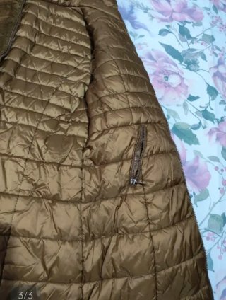 Chaqueta reversible marrón