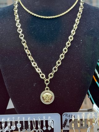 Cadena Versace Oro con Diamantes