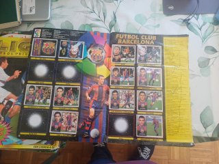 Álbumes Liga 95-96 y 98-99 liga este