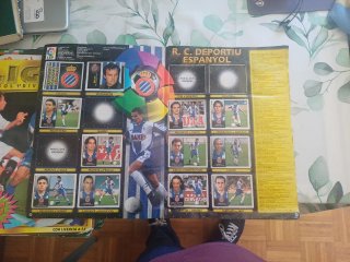 Álbumes Liga 95-96 y 98-99 liga este