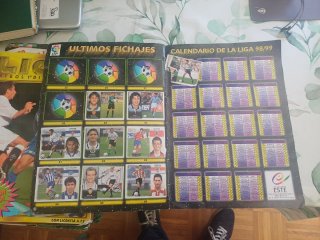 Álbumes Liga 95-96 y 98-99 liga este
