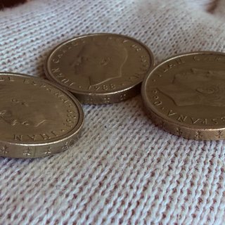 Lote 3 Monedas 100 Pesetas 1988-1990 Juan Carlos I