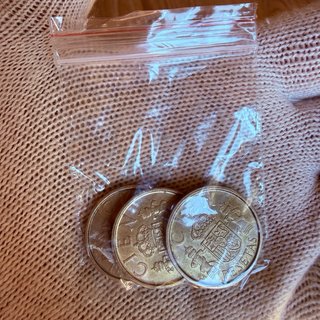 Lote 3 Monedas 100 Pesetas 1988-1990 Juan Carlos I