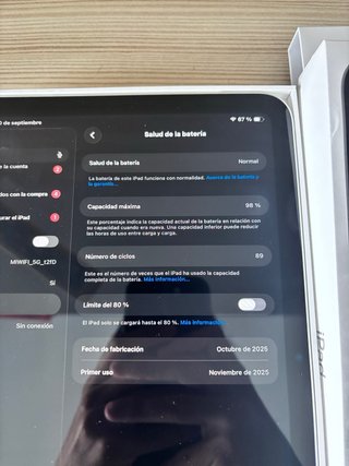 Apple iPad A16 (2025) Plata con Apple Pencil Usb C