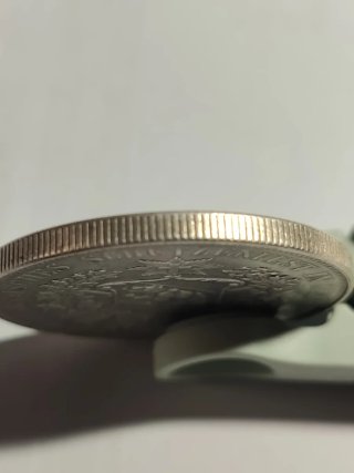 Moneda 5 francos suizos 1885