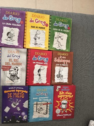 10 libros del Diario de Greg