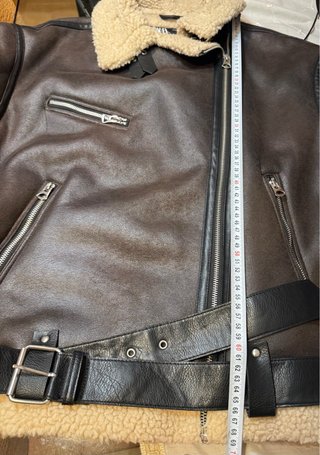 Cazadora larga de Zara talla M