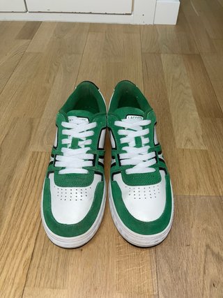 Zapatillas Lacoste Verde y Blanco
