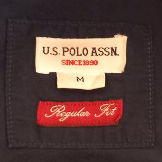 Camicia U.S. Polo Assn. blu uomo