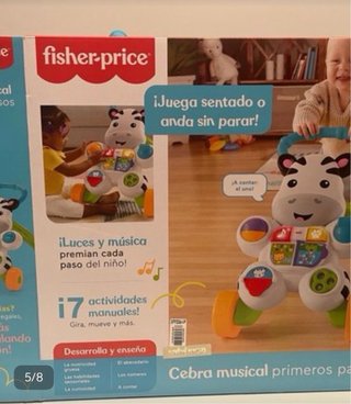Andador Bebé Cebra Fisher-Price
