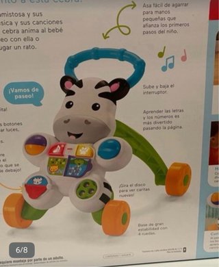 Andador Bebé Cebra Fisher-Price