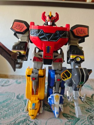 Megazord Power Rangers 1991 Bandai