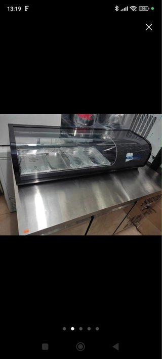 Vitrina de tapas refrigerada