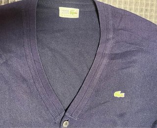 Cárdigan Lacoste Azul Marino