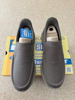 Zapatillas Skechers Hands Free Hombre Gris 47,5