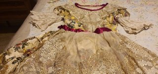 Traje de Fallera Marfil y Seda