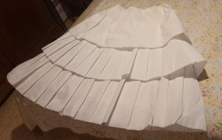 Traje de Fallera Marfil y Seda
