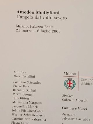 Amedeo Modigliani l'angelo dal volto severo