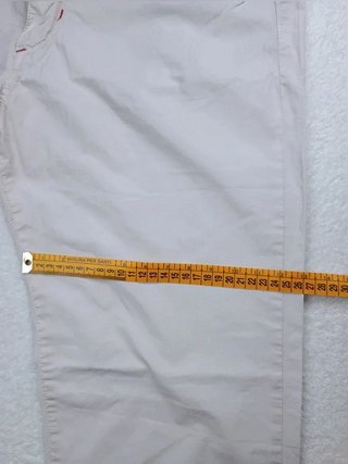 Pantalone Rifle Tg. 48 (W34) uomo bianco cotone