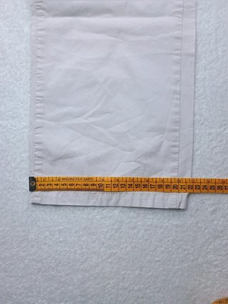 Pantalone Rifle Tg. 48 (W34) uomo bianco cotone
