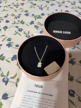 Collar Tous Oso Plata