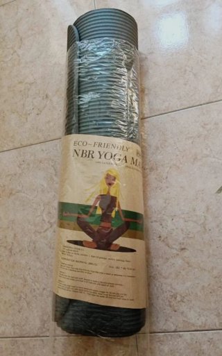 Esterilla de Yoga Negra Nueva