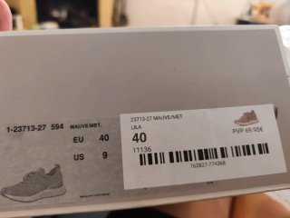 Zapatillas Tamaris Talla 40 Rosas