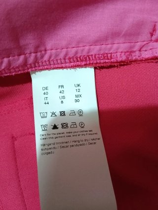 BellissimiPantaloni HUGO BOSS rosa donna TG 44 IT
