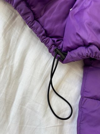 The North Face Chaquetón Morado y Negro