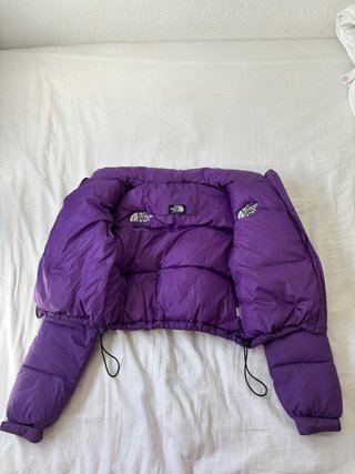 The North Face Chaquetón Morado y Negro