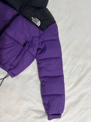 The North Face Chaquetón Morado y Negro