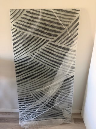 Mesa de estudio de cristal