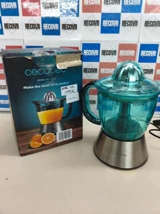 Exprimidor de cítricos 60 W con 2 conos