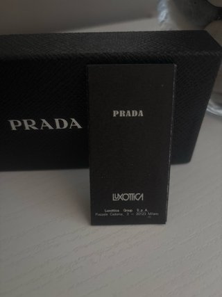 Occhiali da sole Prada neri