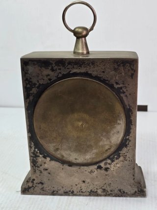 Orologio da Tavolo Vintage Ottone Silver