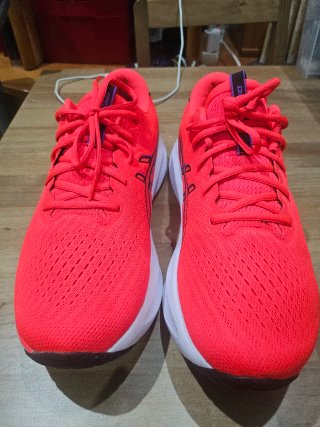 Zapatillas Asics Talla 47 Rojas y Moradas