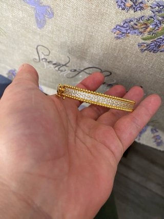 Pulsera Plata Baño Oro 18k Circonitas