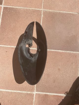 Guardabarros Zip Copa Negro