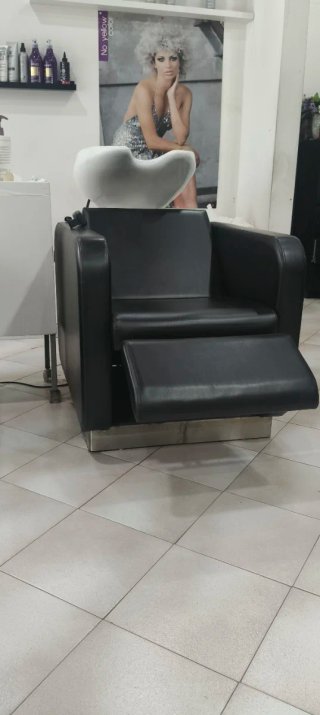 Lavatesta professionale elettrico 2 pz