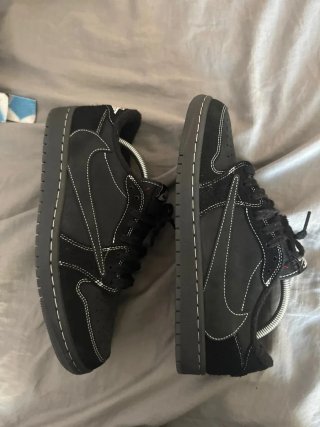 Jordan 1 Retro Low SP Black Phantom Talla 39