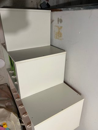 Organizador Escalera Juguetes Ikea Blanco