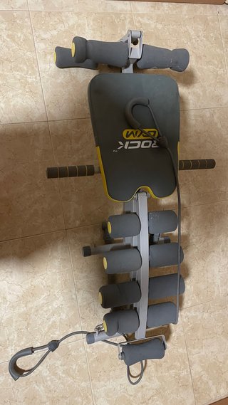 Banco de ejercicios Rock Gym 6 en 1