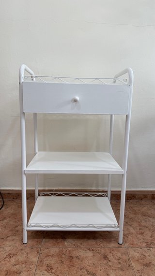 Carrito Auxiliar Estética Blanco