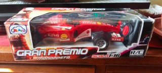 Macchina Gran Premio RC Rossa