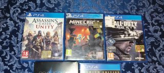 PS4 Giochi: Assassin's Creed, Minecraft, GTA V, et