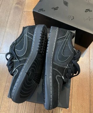 Jordan 1 Retro Low OG SP Black Phantom Talla 40