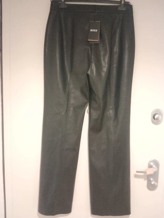Pantaloni neri donna Hugo con tasche TG 44 IT