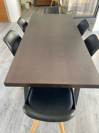 Mesa comedor y 6 sillas