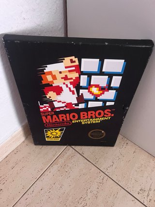 Poster Super Mario Bros Nintendo NES